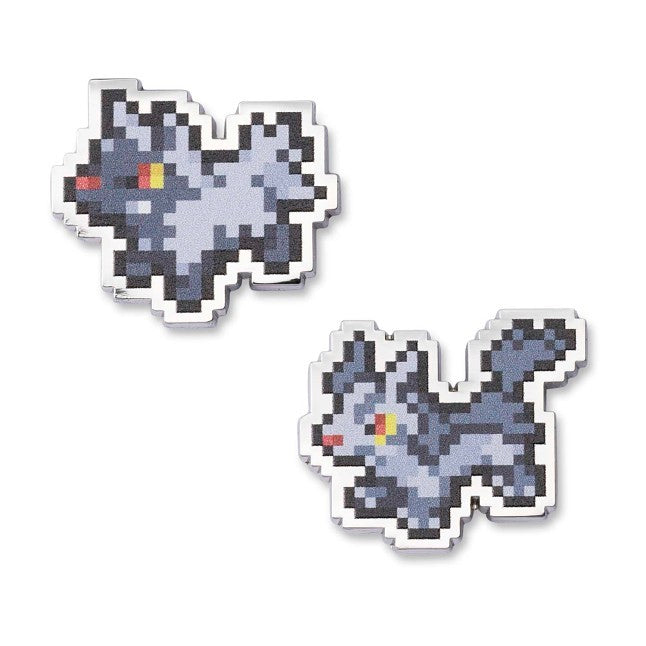 Poochyena & Mightyena Pokémon Pixel Pins (2-Pack)