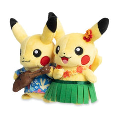 Paired Pikachu Celebrations: Tropical Pikachu Plush - 8 In.