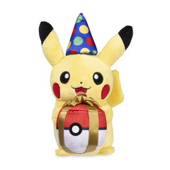 Birthday Pikachu Poké Plush - 9 In.