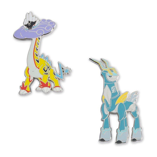 Raging Bolt & Iron Crown Pokémon Pins (2-Pack)