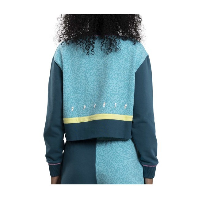 Eevee Evolutions: Vaporeon Crop Sweatshirt - Women