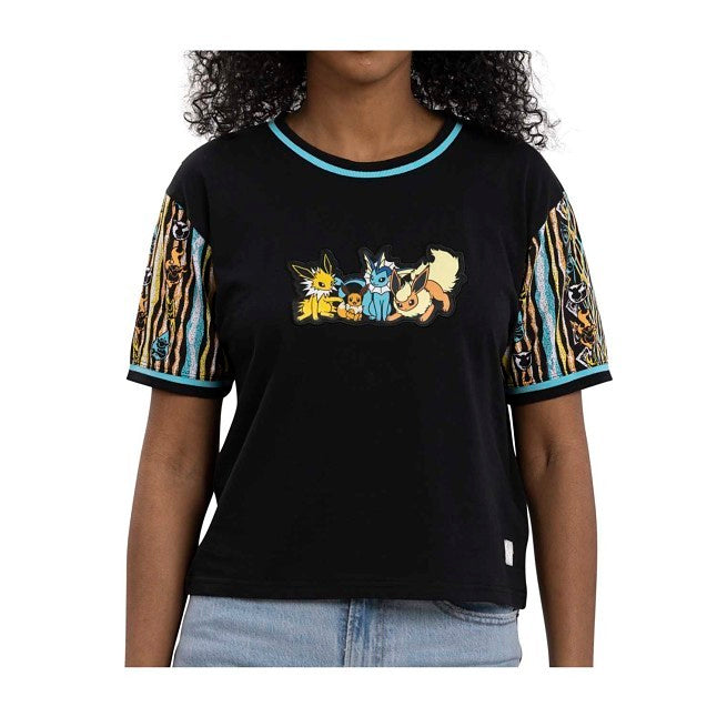 Eevee Evolutions: Eevee & Friends Crew Neck T-Shirt - Women