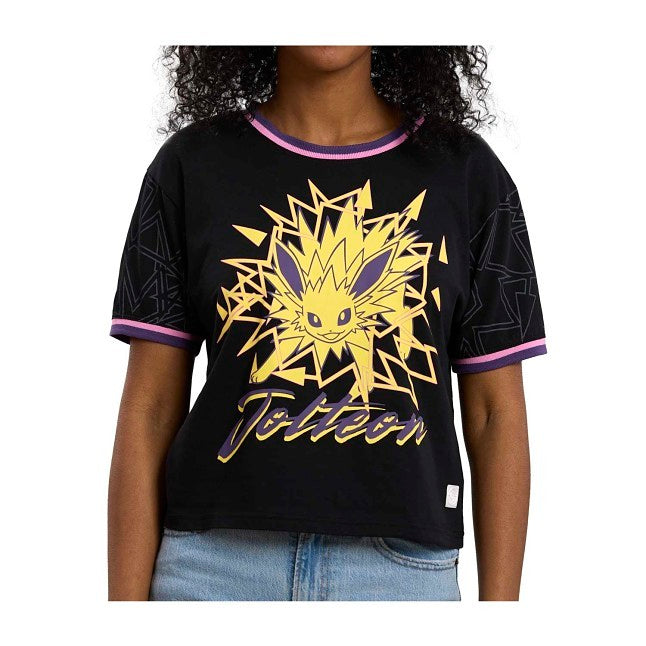 Eevee Evolutions: Jolteon Crew Neck T-Shirt - Women