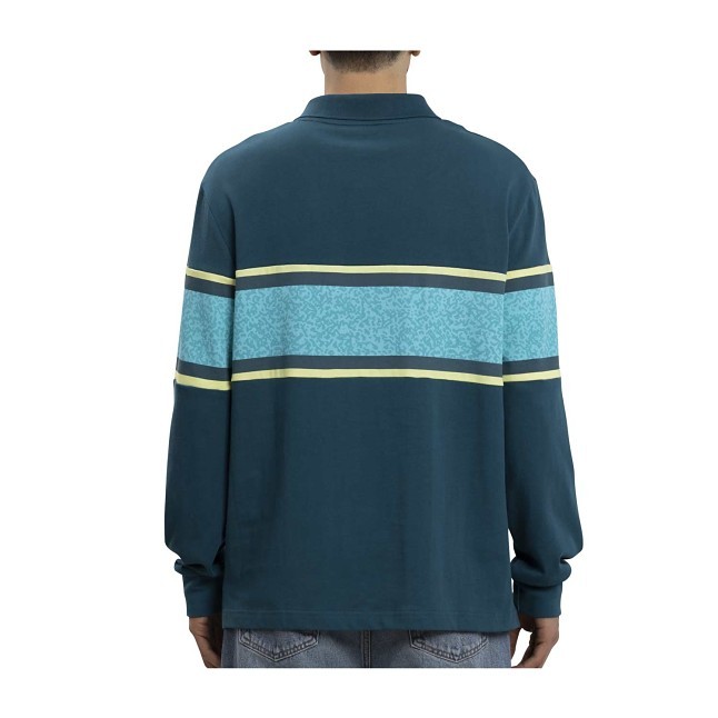 Eevee Evolutions: Vaporeon Long-Sleeve Polo Shirt - Adult