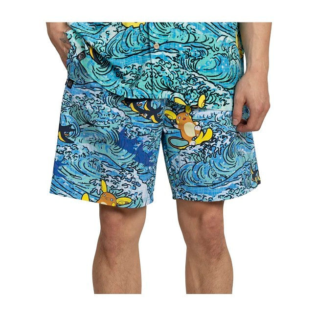 Pokémon Tropical Whitecap Cruising Shorts - Men