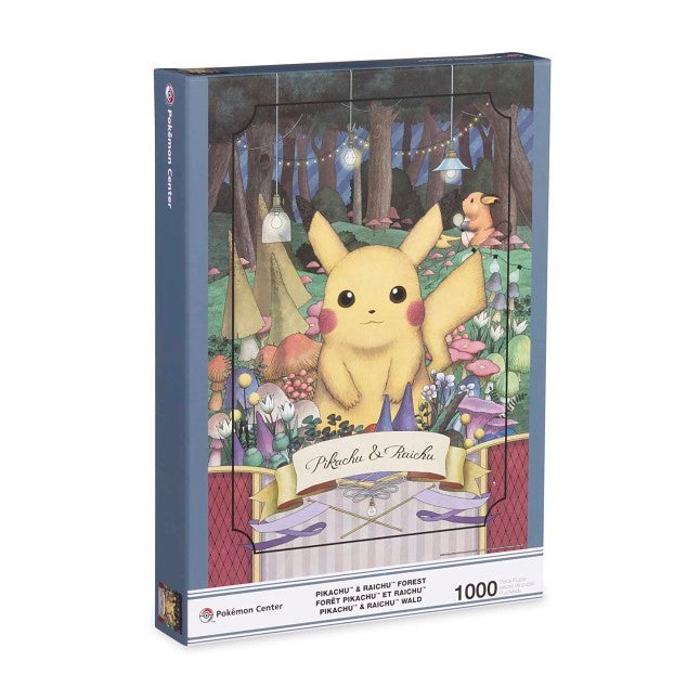 Pikachu & Raichu Forest Puzzle (1,000 Pieces)