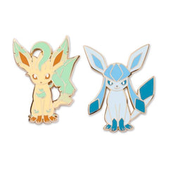 Leafeon & Glaceon Pokémon Pins (2-Pack)