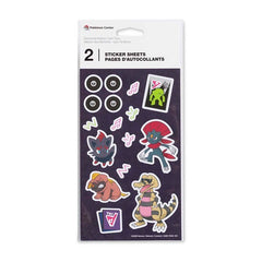Elemental Ateliers: Dark Types Sticker Sheets (2-Pack)