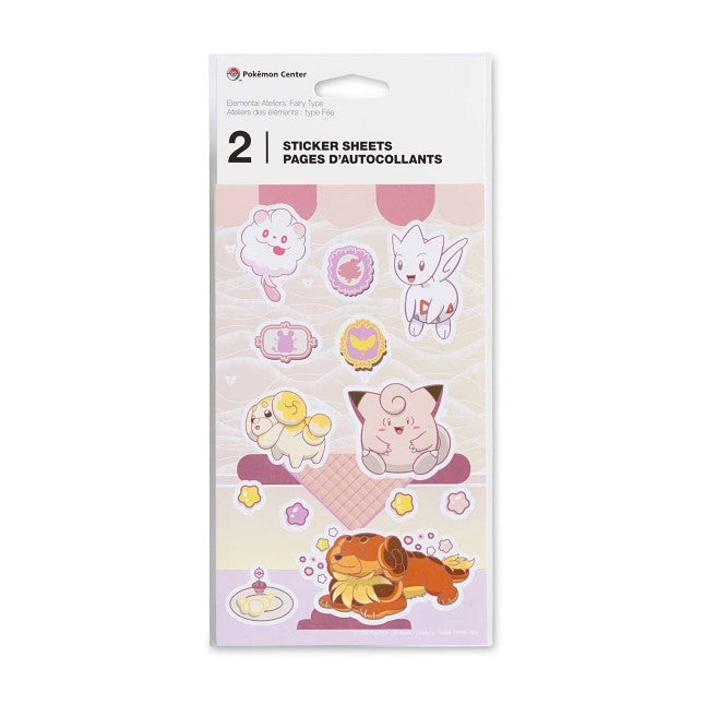 Elemental Ateliers: Fairy Types Sticker Sheets (2-Pack)