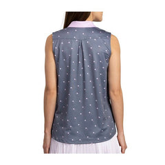 Espeon & Umbreon Pokémon Clubhouse Sleeveless Polo Shirt - Women