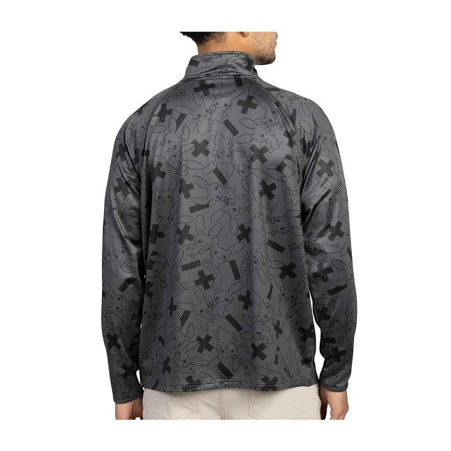 Plusle & Minun Pokémon Clubhouse Quarter-Zip Pullover Sweatshirt - Men