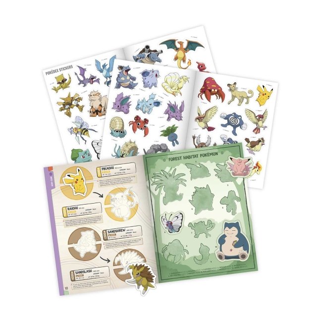 Pokémon: The Official Sticker Book of the Kanto Region