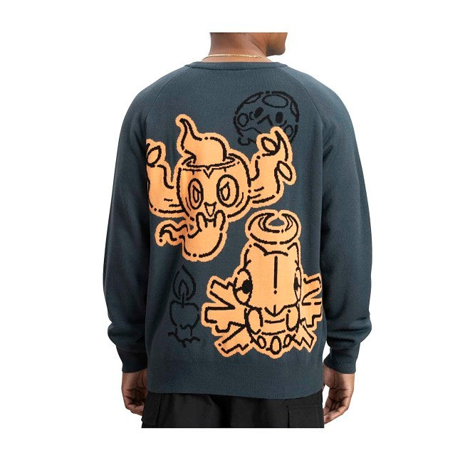 Charming & Ghostly Knit Sweater - Adult