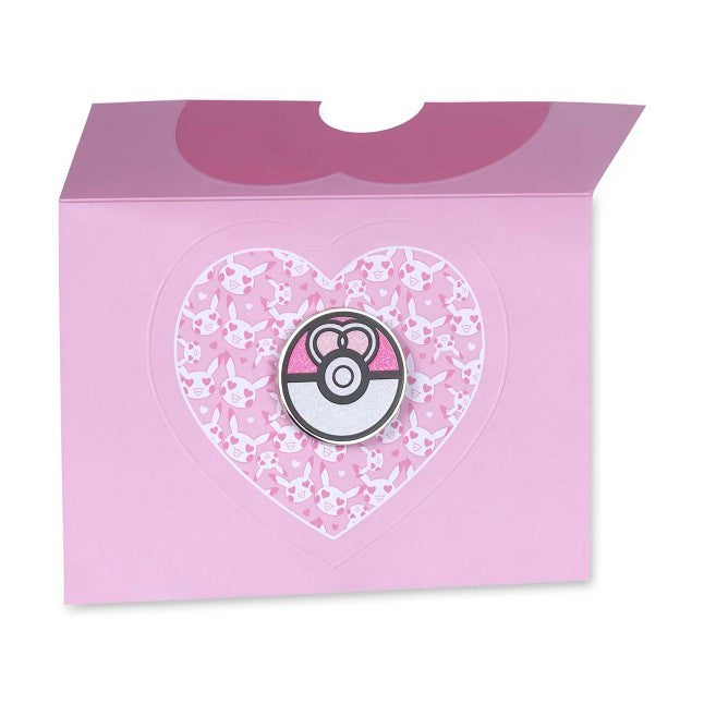 Love Ball Valentine Pin & Greeting Card
