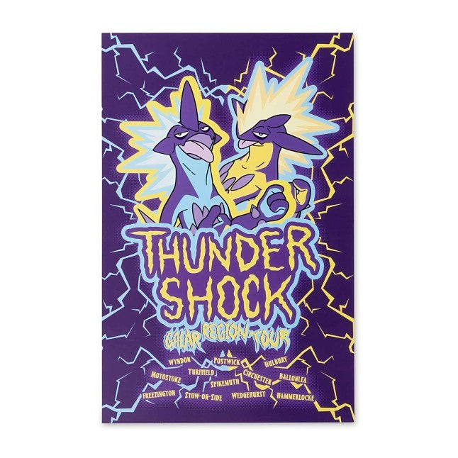Thunder Shock Dark Noise Poster