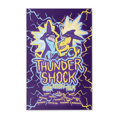 Thunder Shock Dark Noise Poster