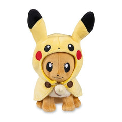 Pikachu Cape Eevee Poké Plush - 9 In.