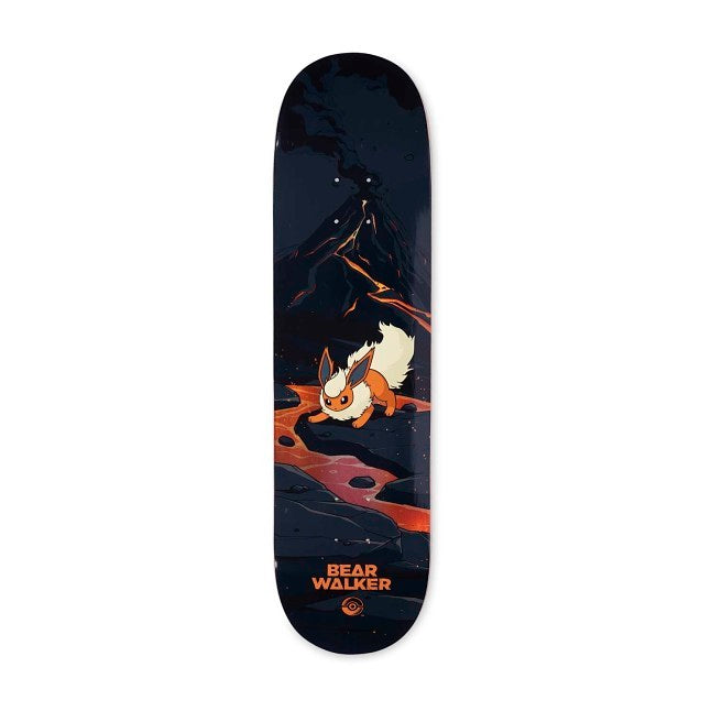 Pokémon Center × Bear Walker: Flareon Skateboard Deck