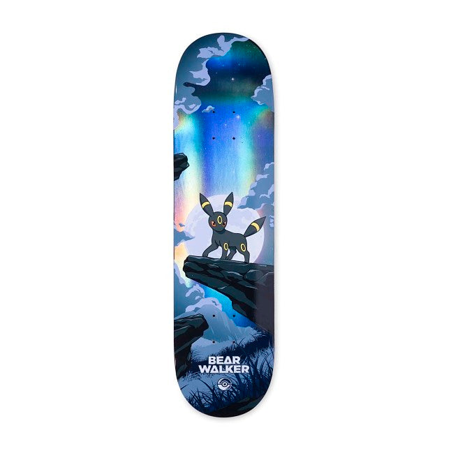 Pokémon Center × Bear Walker: Umbreon Skateboard Deck