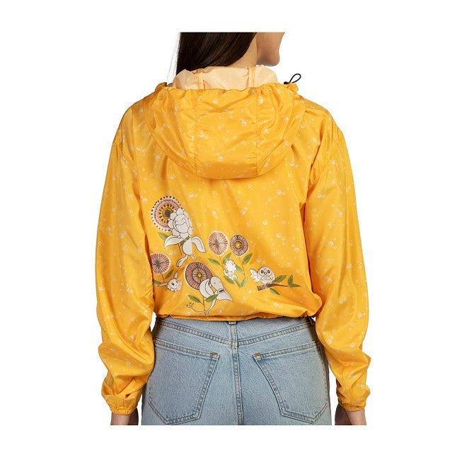 Sunshine Recharge Pokémon Lounge Lightweight Hooded Crop Jacket - Women