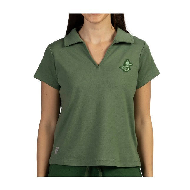 Celebi Pokémon Lounge Green Casual Polo Shirt - Women