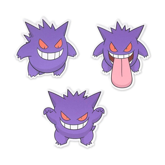 Gengar Stickers (3-Pack)