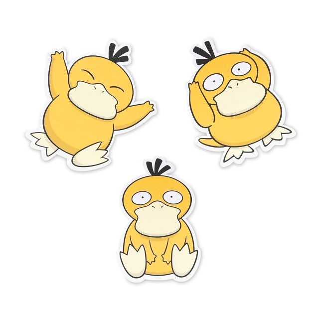 Psyduck Stickers (3-Pack)