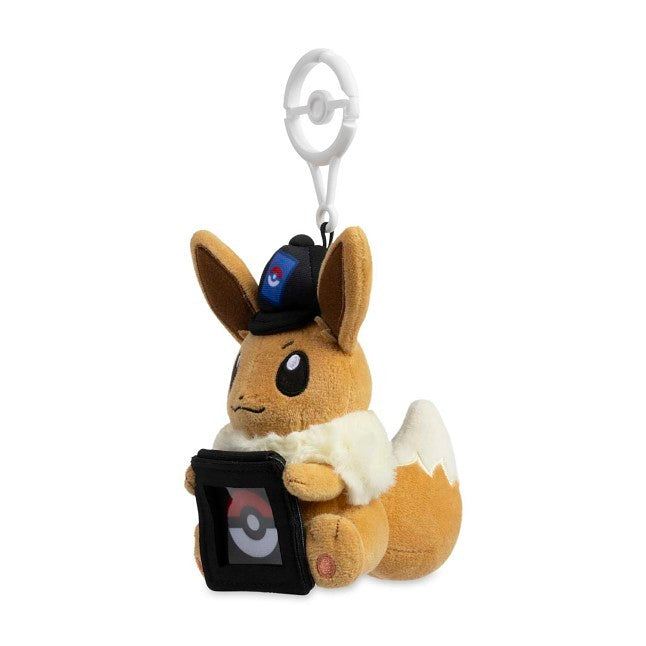 Pokémon TCG: Eevee Coin-Display Plush Key Chain