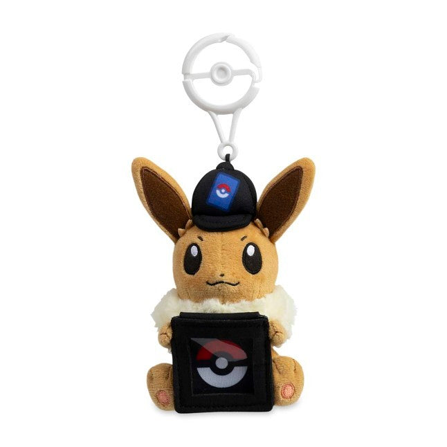 Pokémon TCG: Eevee Coin-Display Plush Key Chain