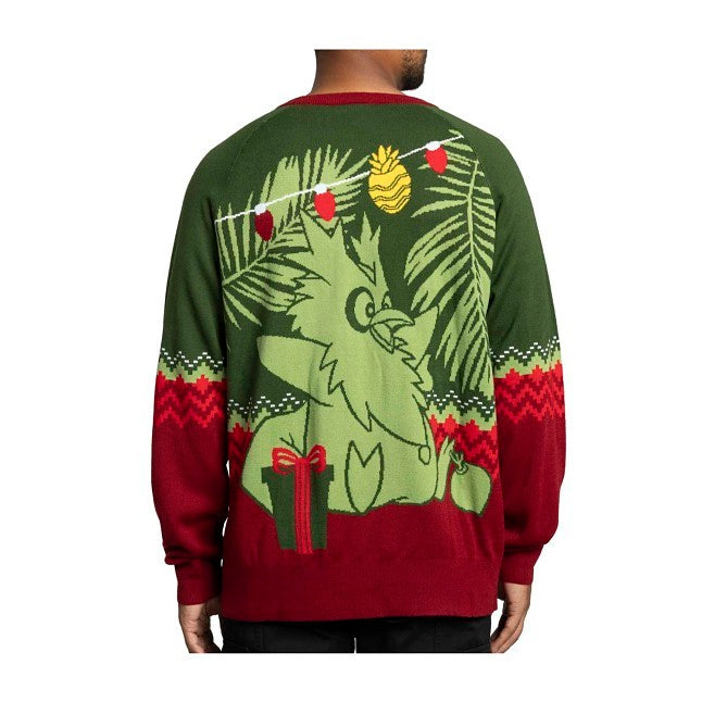 Delibird Pokémon Holiday Red & Green Sweater - Adult