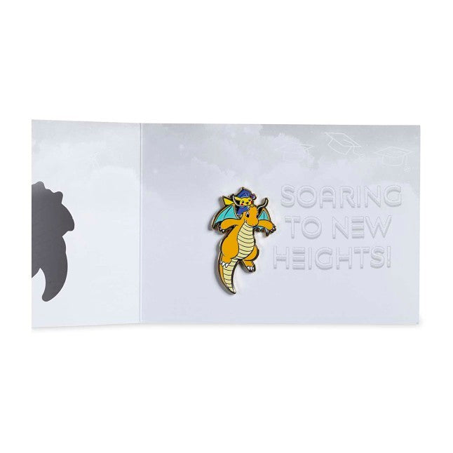 Pokémon Graduation: Pikachu & Dragonite Pin & Greeting Card