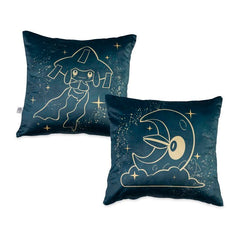 Jirachi Sleep Throw Pillow Covers (2-Pack)