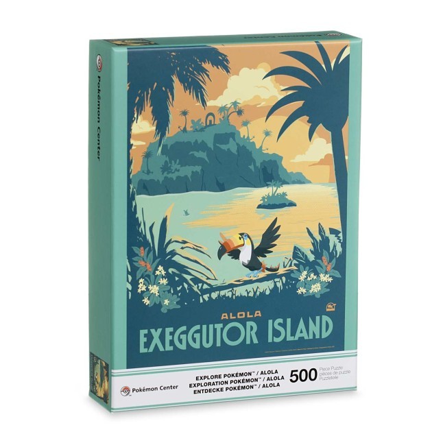 Alola Explore Pokémon Puzzle (500 Pieces)
