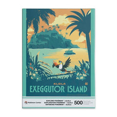 Alola Explore Pokémon Puzzle (500 Pieces)