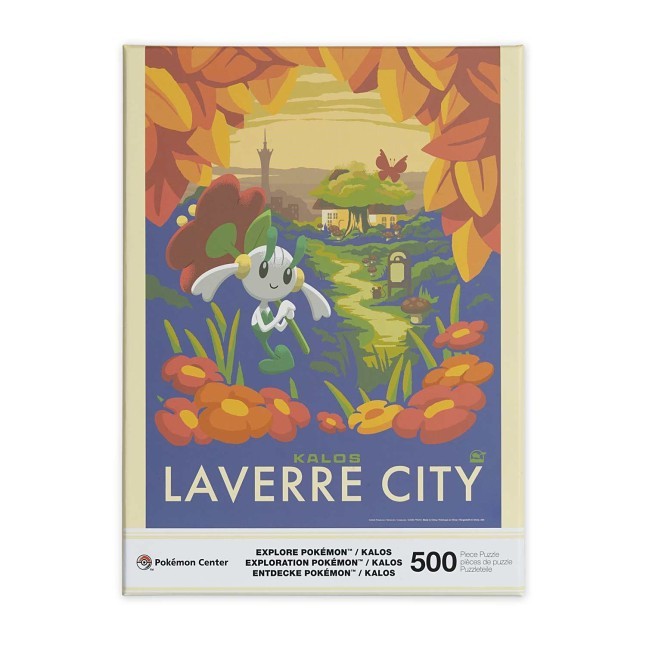 Kalos Explore Pokémon Puzzle (500 Pieces)