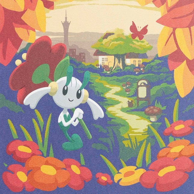 Kalos Explore Pokémon Poster