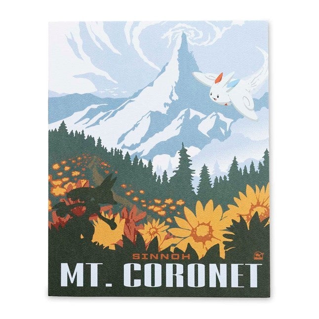 Sinnoh Explore Pokémon Poster