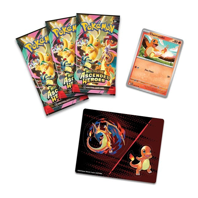 Pokémon TCG: Mega Evolution-Ascended Heroes Tech Sticker Collection (Charmander)