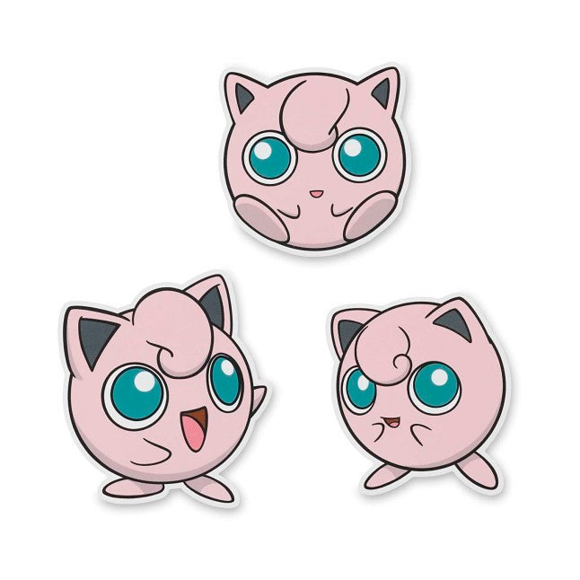 Jigglypuff Stickers (3-Pack)