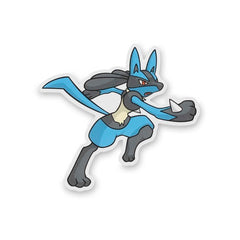 Lucario Stickers (3-Pack)