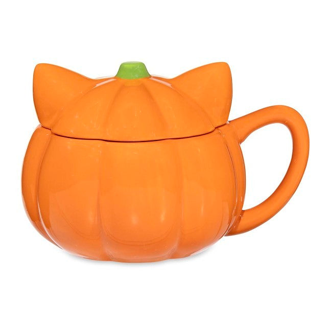Pumpkin Snorlax Pokémon Halloween Sculpted Mug