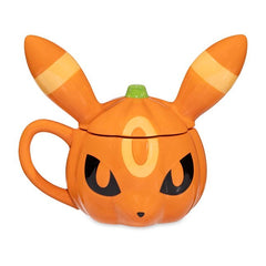 Pumpkin Umbreon Pokémon Halloween Sculpted Mug