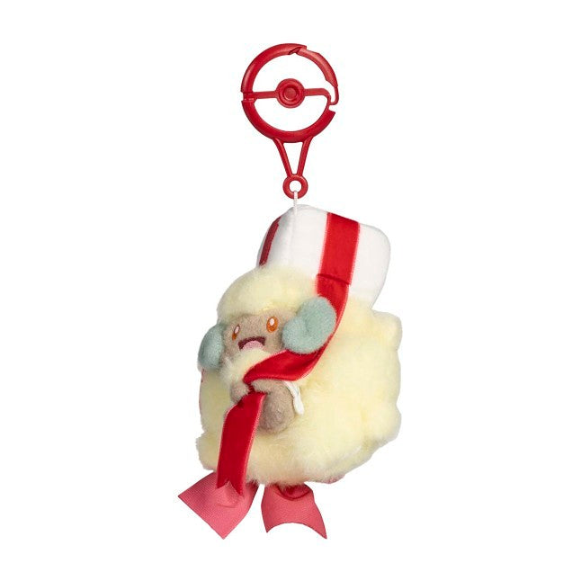 Whimsicott Pokémon Holiday Wishes Plush Key Chain