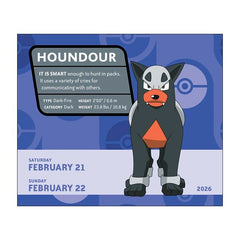 Pokémon 2026 Day-to-Day Calendar