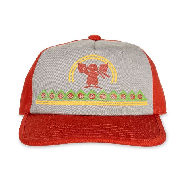 Xatu Gray Unstructured Five-Panel Hat (One Size-Adult)
