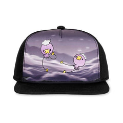 Drifloon Black Flat-Bill Hat (One Size-Adult)