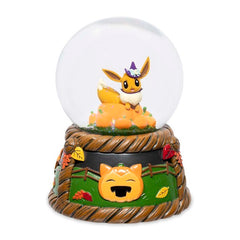 Eevee Pumpkin Patch Snow Globe
