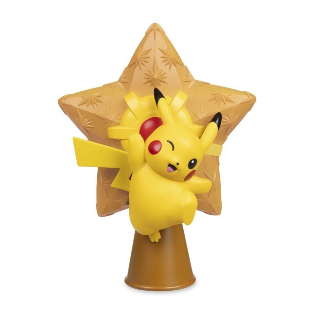 Pikachu & Staryu Pokémon Holiday Tree Topper
