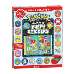 Pokémon Color-In 3D Puffy Stickers