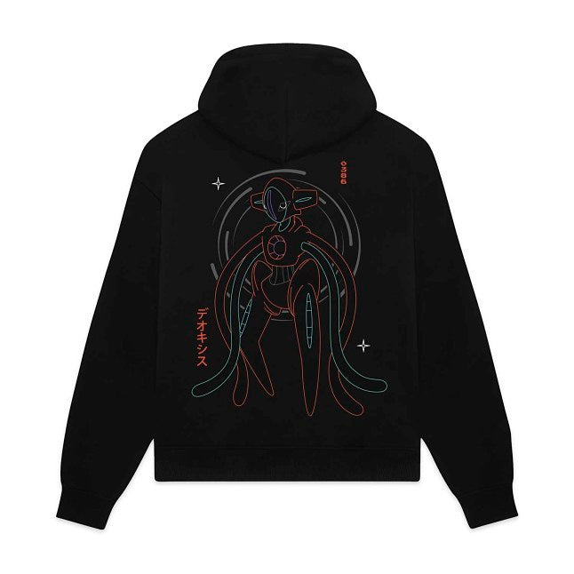 Pokémon × Dolly Noire: Deoxys Black Hoodie - Adult